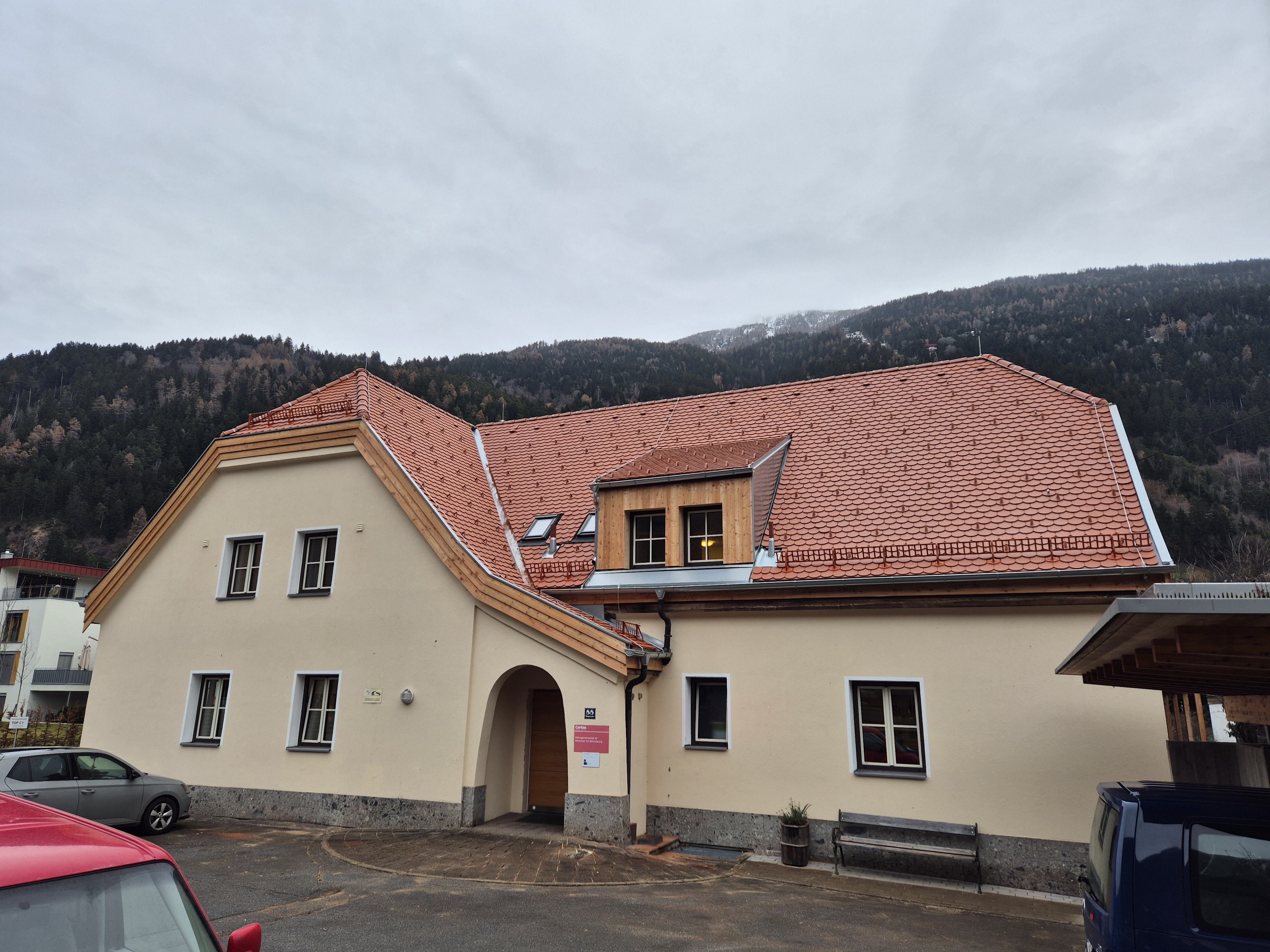 Dachsanierung Caritas Zams