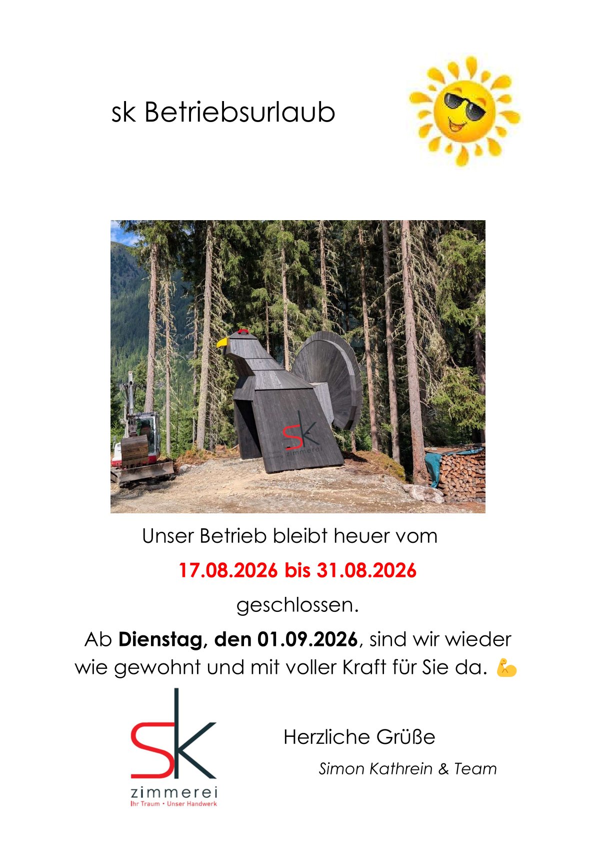 Sommerferien 2026